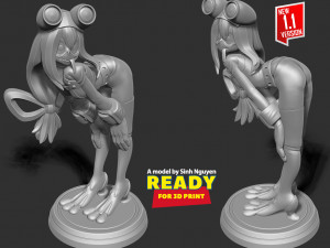 Tsuyu Asui 3D Print Model