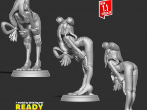 Tsuyu Asui 3D Print Model