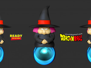 baba - dragon ball fanart Model Cetak 3D
