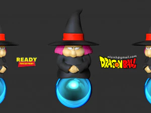 baba - dragon ball fanart 3D Print Model