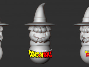 baba - dragon ball fanart Model Cetak 3D