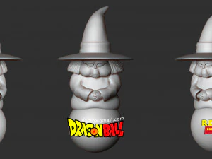baba - dragon ball fanart 3D Print Model