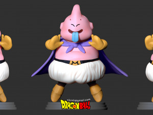 majin buu chibi 3Dプリントモデル