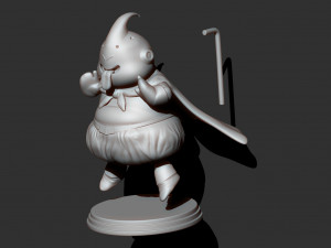 majin buu chibi 3Dプリントモデル