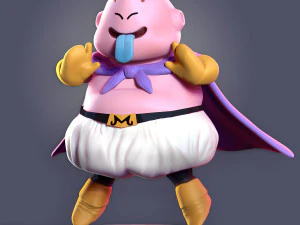 majin buu chibi 3D Print Model