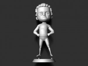 dash parr - incredibles fanart 3D Print Model