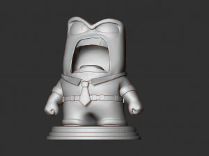 anger - inside out fan art 3D Print Model