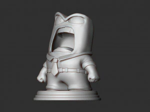anger - inside out fan art 3D Print Model