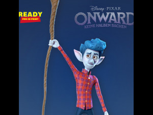 ian lightfoot - onward fanart Modèles 3D en vedette