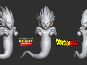 ghost gotenks - dragon ball fanart 3D Print Model