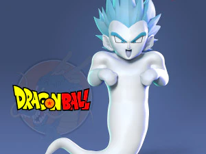 ghost gotenks - dragon ball fanart 3D Print Model
