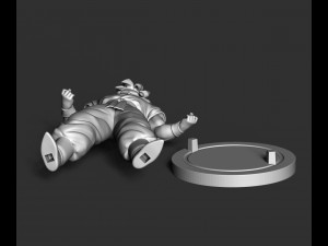 super saiyan goku 3D Print Model