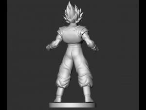 super saiyan goku 3D Print Model