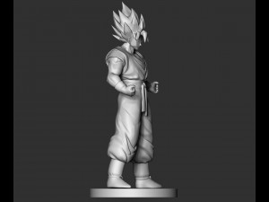 super saiyan goku 3D Print Model