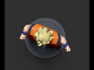 super saiyan goku 3D Print Model