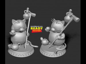 korin - dragon ball fanart 3D 打印模型