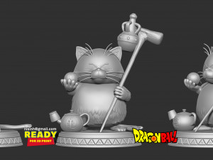 korin - dragon ball fanart 3D 打印模型