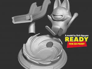 Puar - Dragon Ball Fanart 3D Print Model