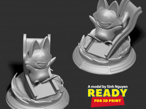 Puar - Dragon Ball Fanart Modelo de Impressão 3D