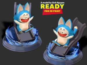 Puar - Dragon Ball Fanart Modelo de Impressão 3D