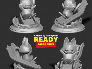 Puar - Dragon Ball Fanart Modelo de Impressão 3D