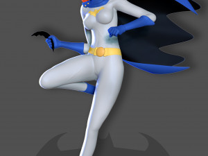 batgirl stylized 3D प्रिंट मॉडल