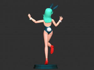Bulma - Dragon Ball Fanart Model Cetak 3D