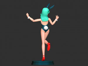 Bulma - Dragon Ball Fanart 3D Print Model