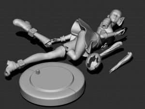 ruri - the initial fan art Modello di stampa 3D