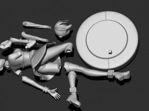 ruri - the initial fan art 3D Print Model