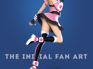 ruri - the initial fan art Modello di stampa 3D