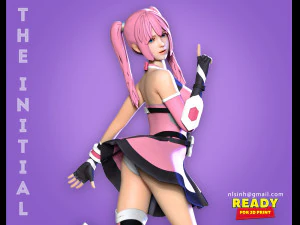 ruri - the initial fan art 3D Print Model