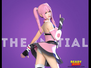 ruri - the initial fan art 3D-printmodel