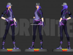 remedy - fornite fanart 3D Print Model