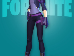 remedy - fornite fanart 3D Print Model