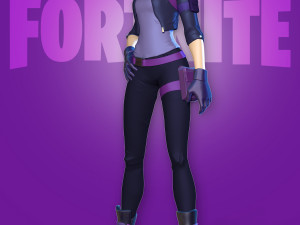 remedy - fornite fanart 3D Print Model