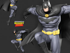 Le fanart de Batman 2021 Modèles 3D en vedette