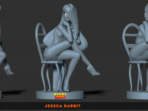 jessica rabbit fanart 3D Print Model