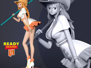Nami Fanart 3D Print Model