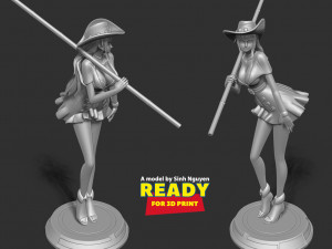 Nami Fanart 3D-printmodel