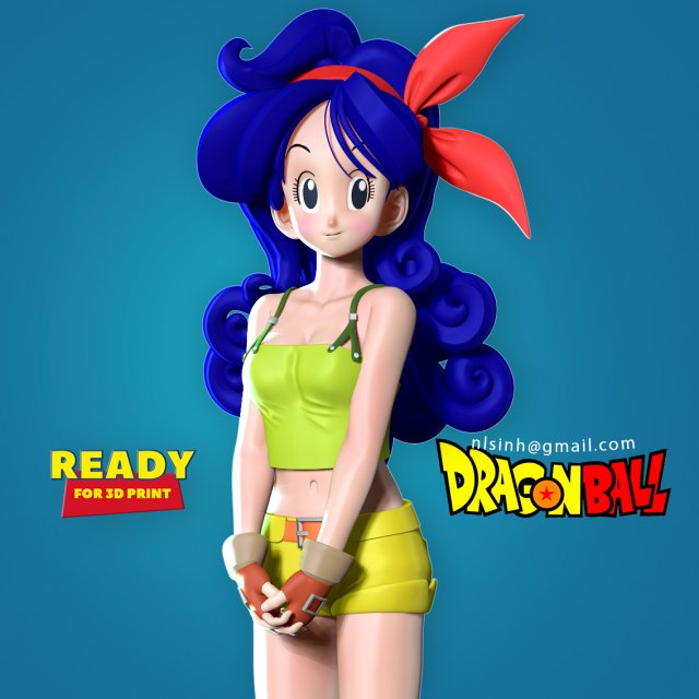 launch dragon ball Modello di stampa 3D .c4d .max .obj .3ds .fbx .stl .blend