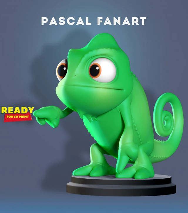 pascal fanart 3D Print Model .c4d .max .obj .3ds .fbx .stl .blend