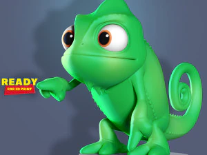 파스칼 팬아트 3D 프린트 모델