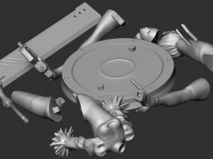 2b nier - automata white version Modèles 3D en vedette