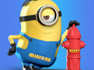 minion stuart Modèles 3D en vedette