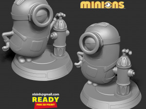 minion stuart Model Cetak 3D