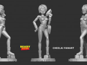 Cheelai - dragon ball fanart 3D Print Model
