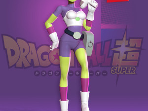 Cheelai - dragon ball fanart Modèles 3D en vedette