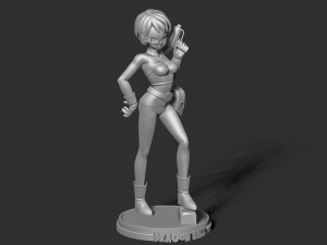 Cheelai - dragon ball fanart Modèles 3D en vedette