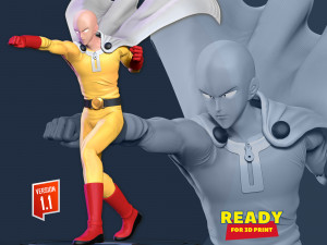 One-Punch Man Modelo de impresión 3D